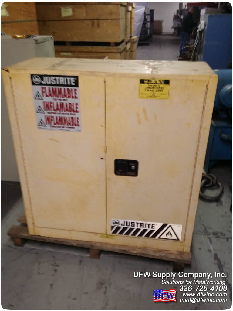 Justrite Fire Cabinet For Sale D F W Supply Company Inc New